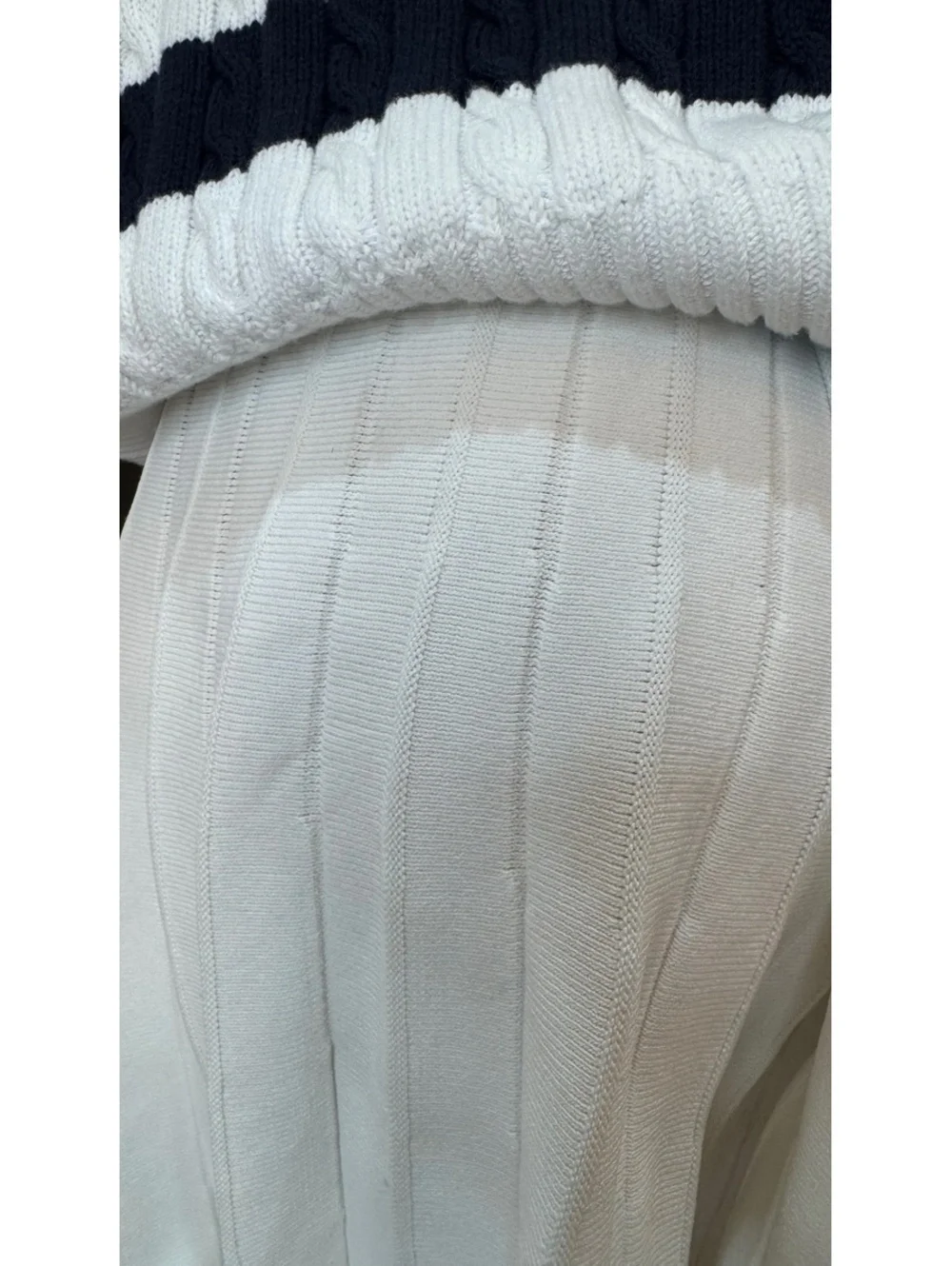 NWT XXL Preppy Tennis Sweater & Pleated Skirt Set Country Club Ships Today